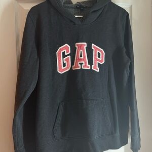 Plain Gray Gap Hoodie